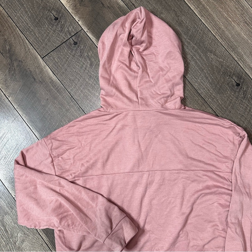 White Birch Hooded 1/2 Zip Pullover