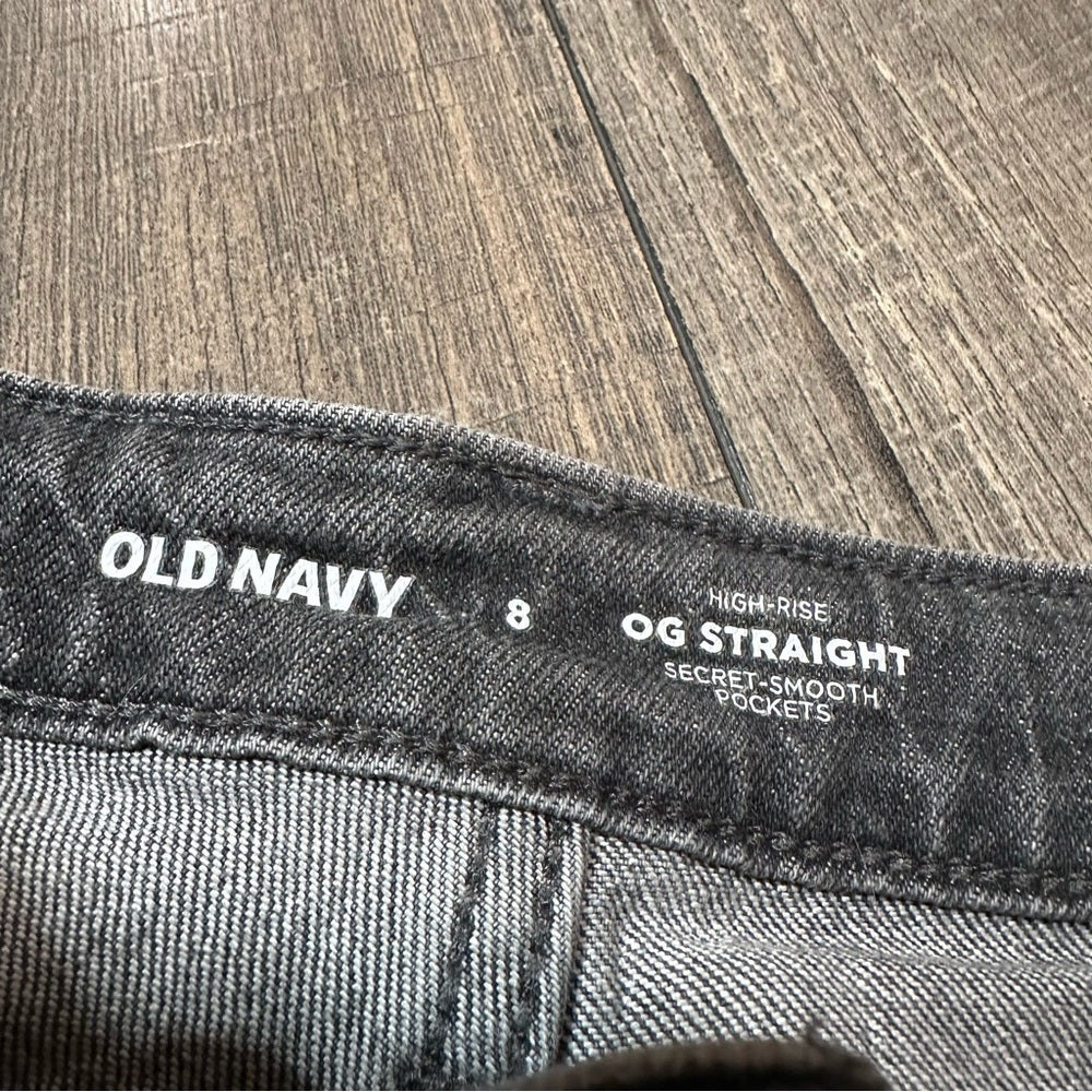 Old Navy High Rise OG Straight Jeans