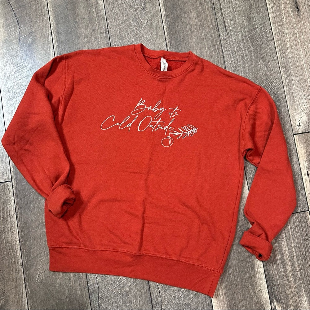 Bella Canvas “Baby it’s Cold Outside” Crewneck