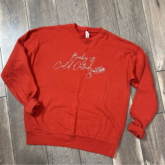 Bella Canvas “Baby it’s Cold Outside” Crewneck