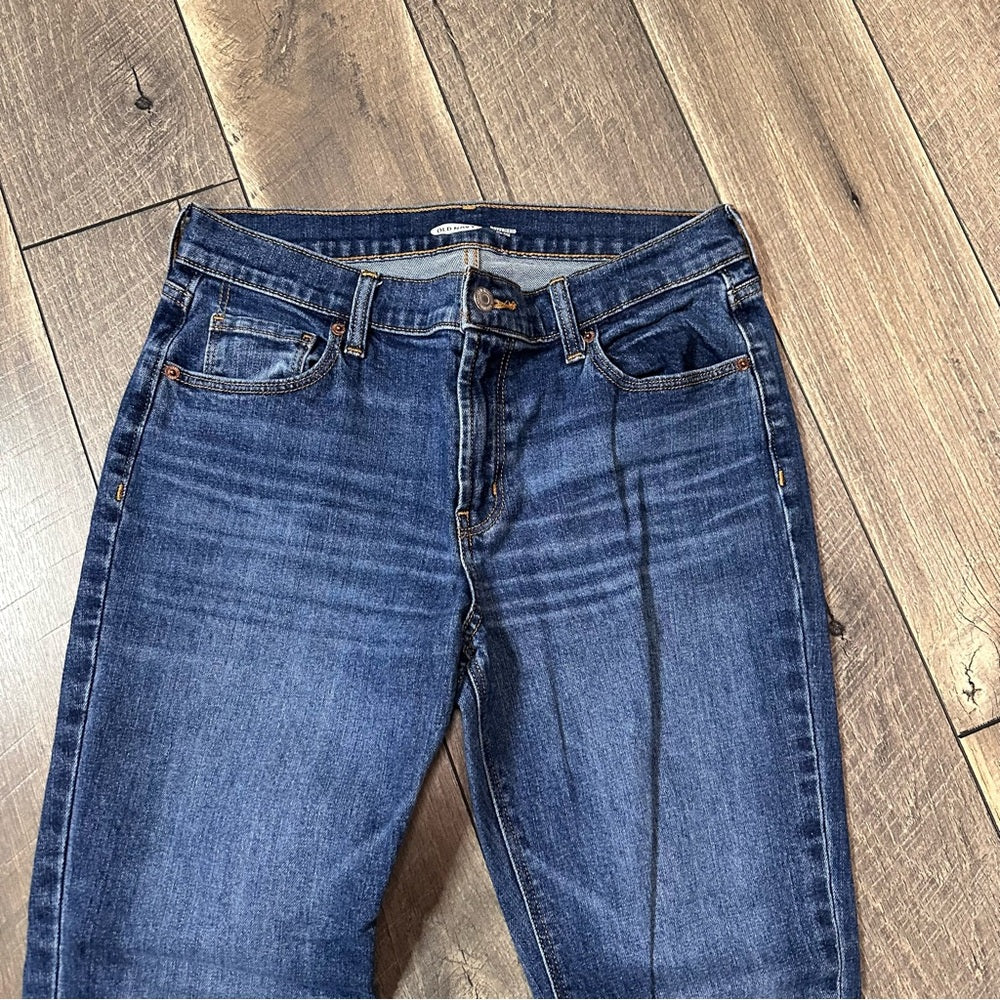 Old Navy Mid Rise Boyfriend Fit Jeans