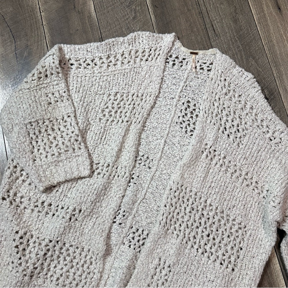 Free People Oversized Chunky Knit Cardigan