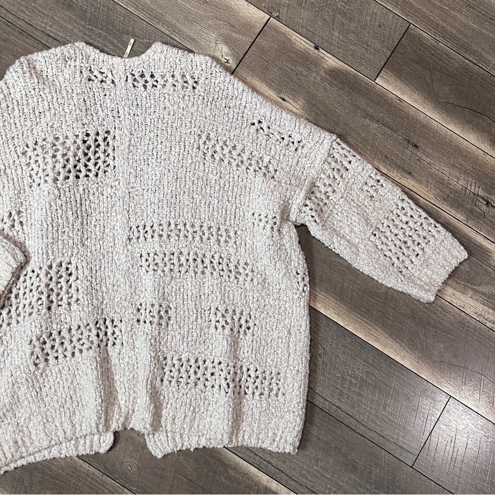 Free People Oversized Chunky Knit Cardigan