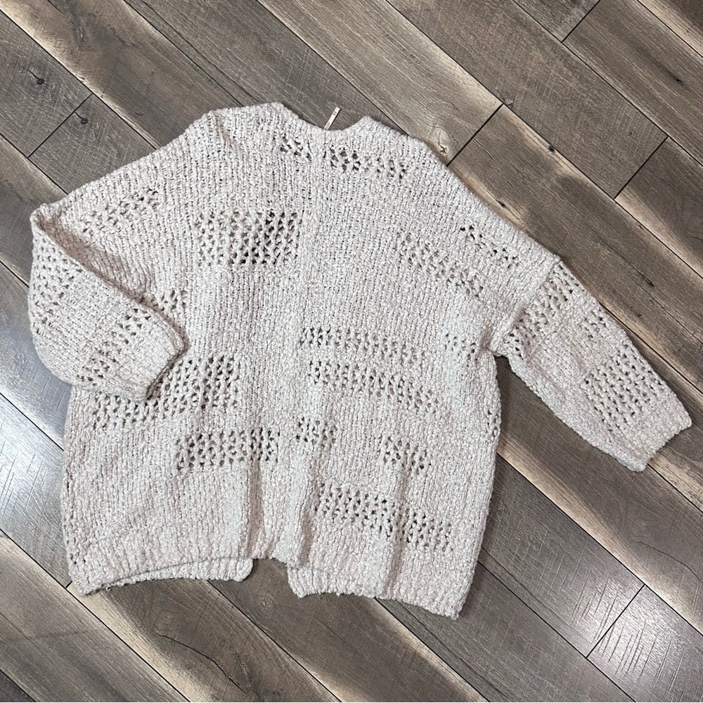 Free People Oversized Chunky Knit Cardigan