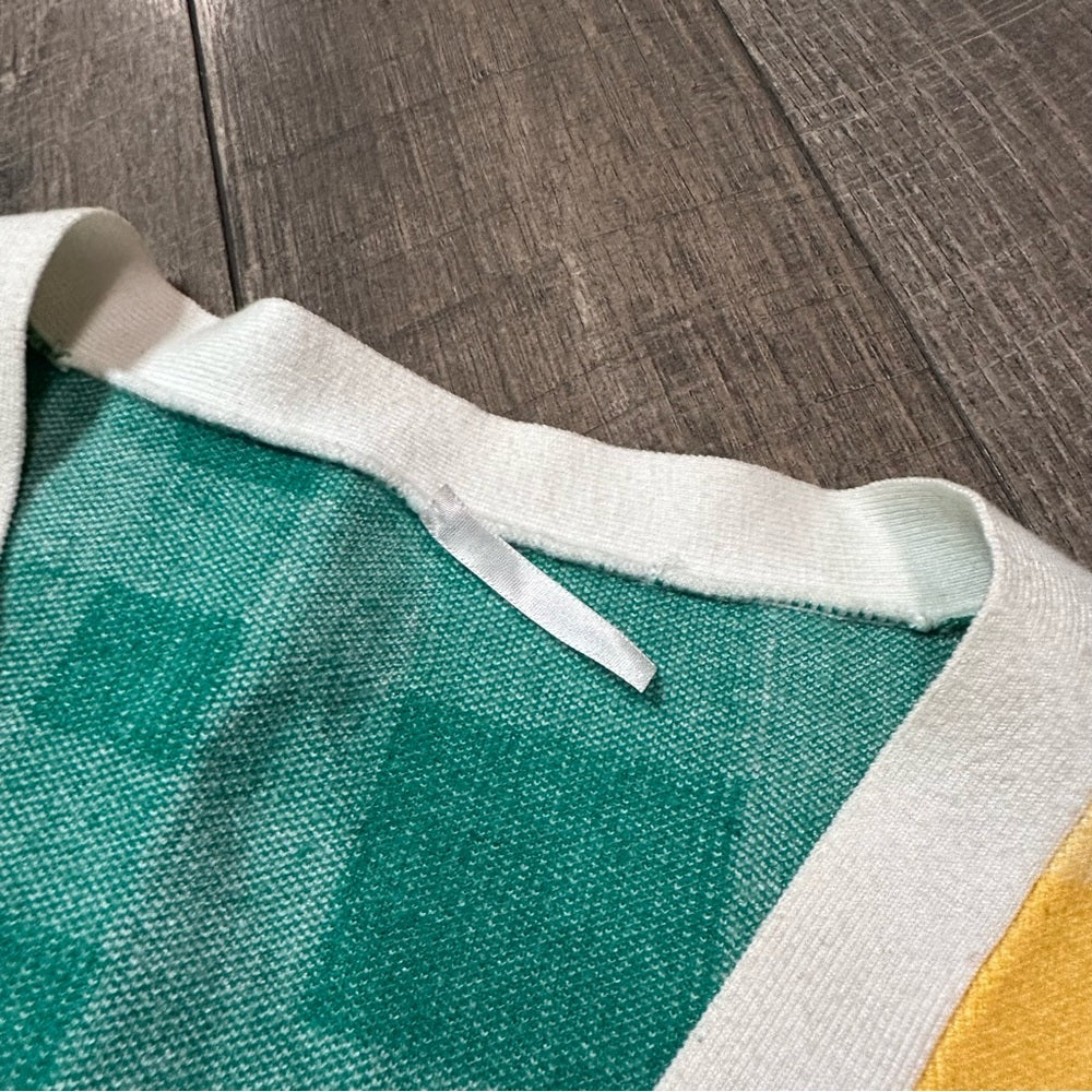 English Factory Multicolor Button Down Sweater