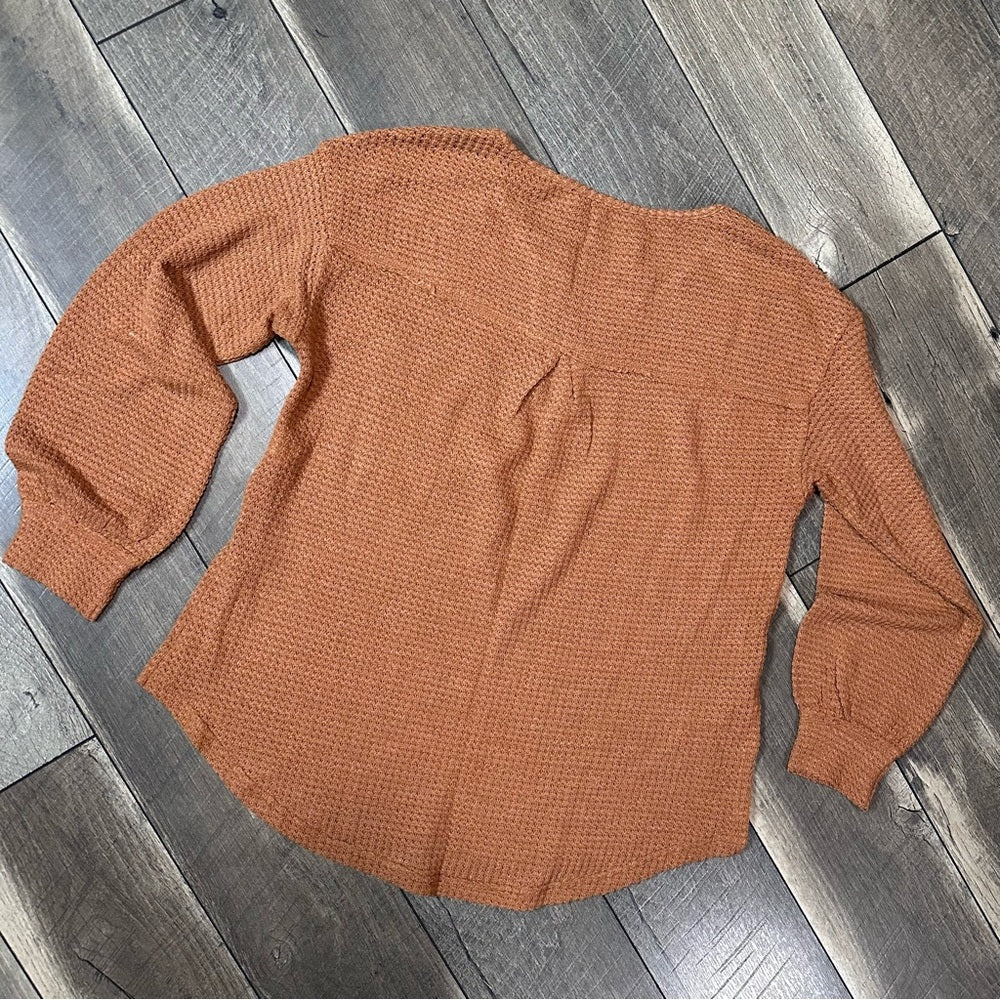Mittoshop Waffleknit Long Sleeve