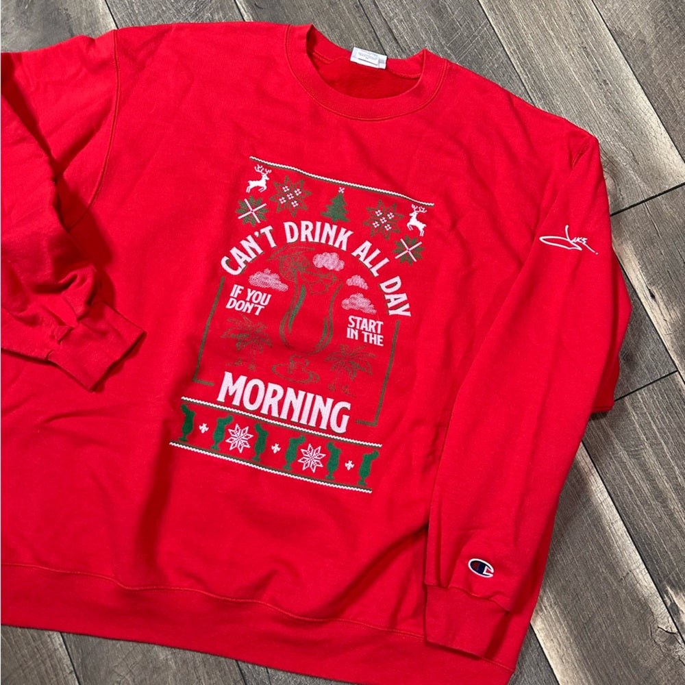 Champion x Barstool Sports Christmas Crewneck