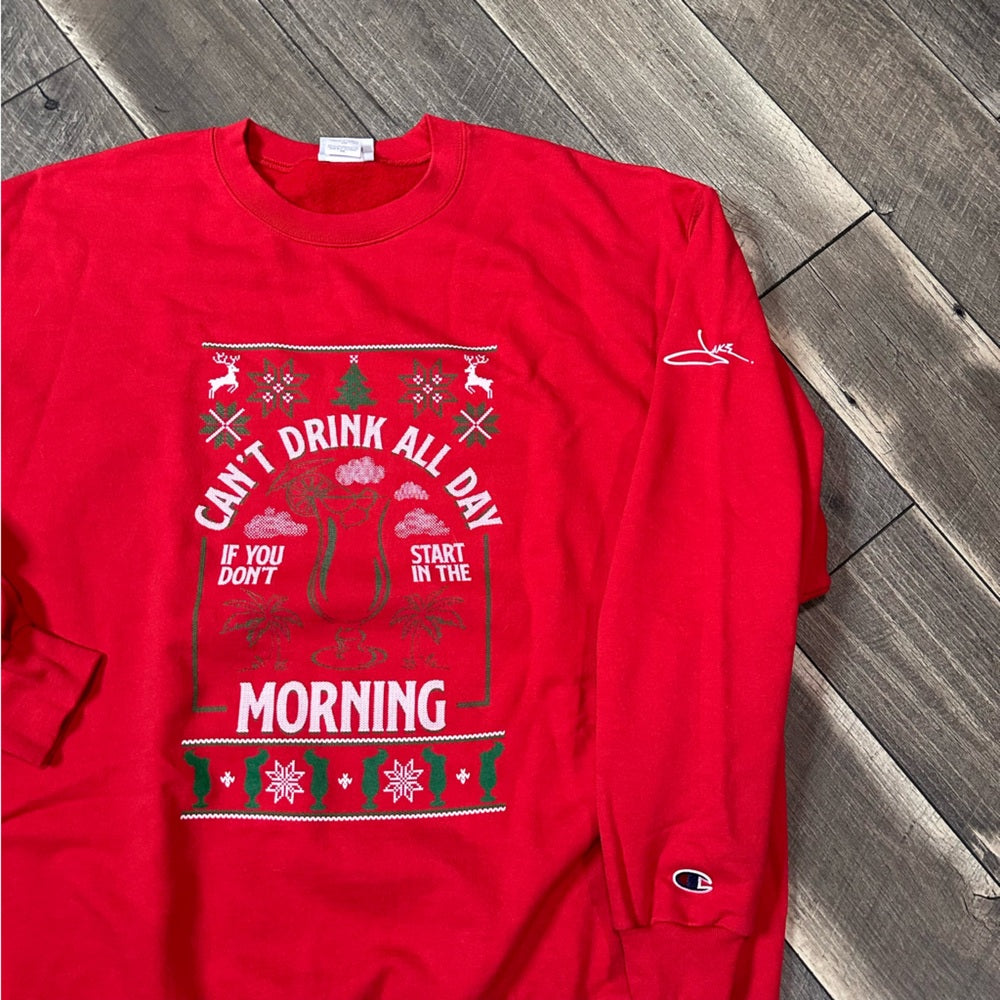 Champion x Barstool Sports Christmas Crewneck