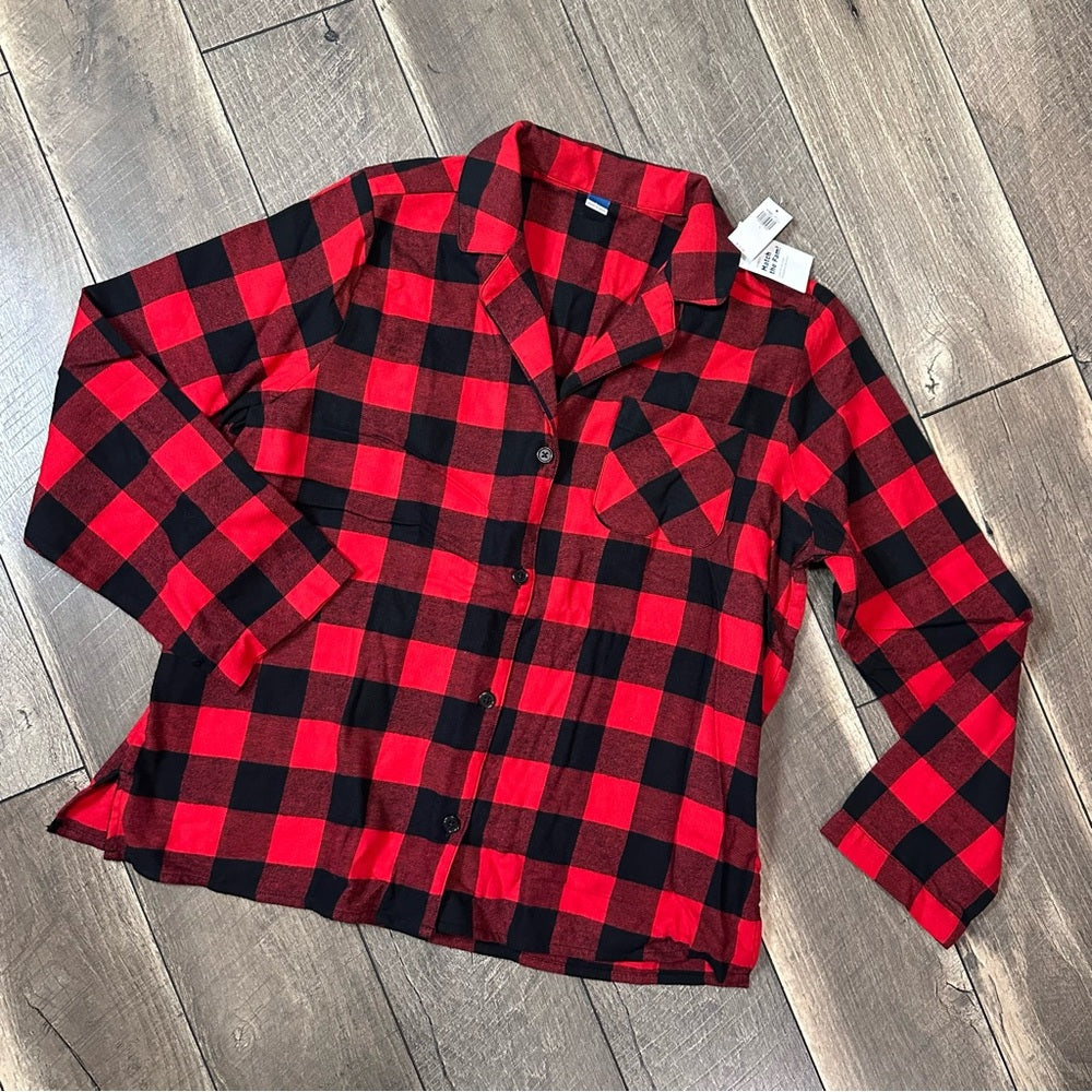 Old Navy Plaid Button Down (new with tags)