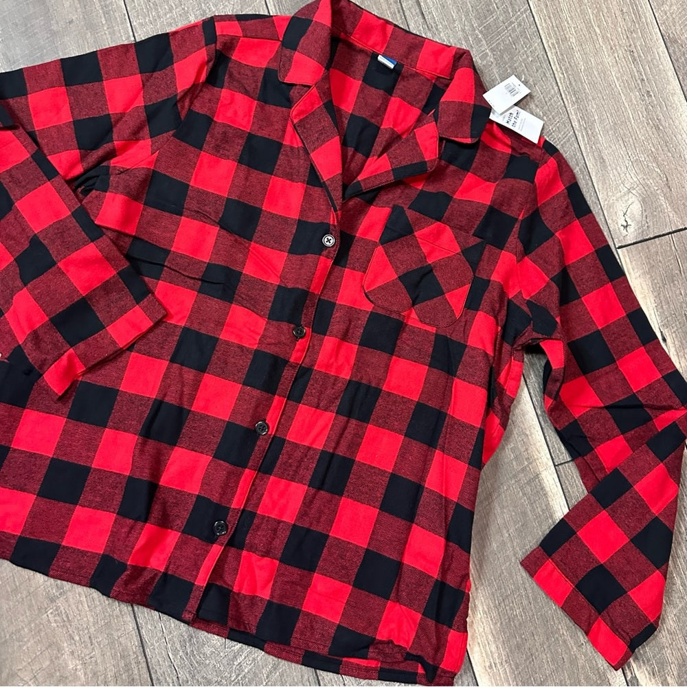 Old Navy Plaid Button Down (new with tags)