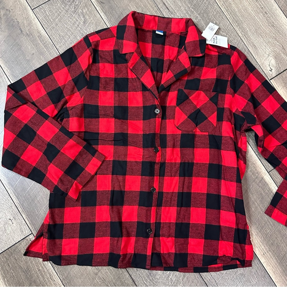 Old Navy Plaid Button Down (new with tags)