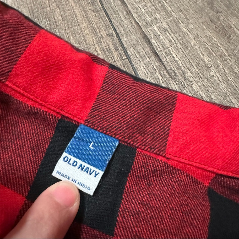 Old Navy Plaid Button Down (new with tags)
