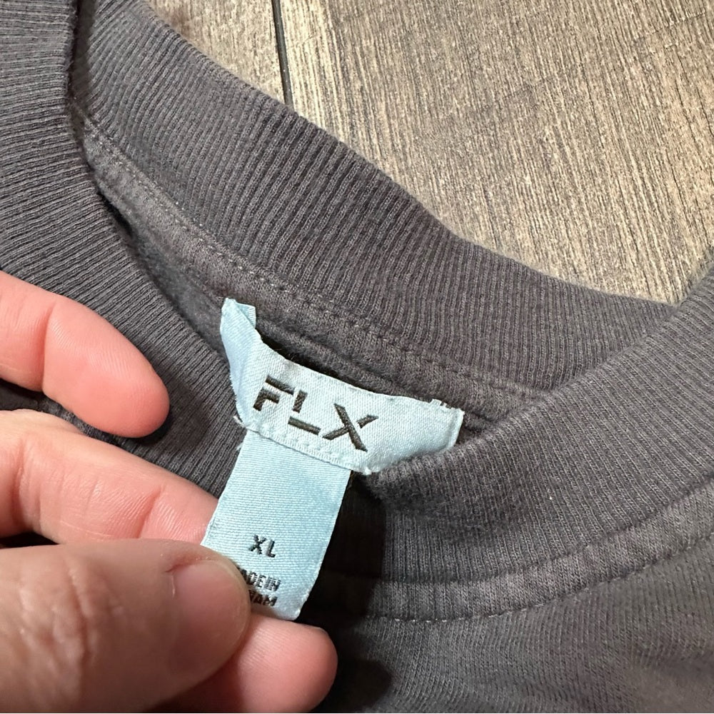 Flx Crop Pullover Sweatshirt