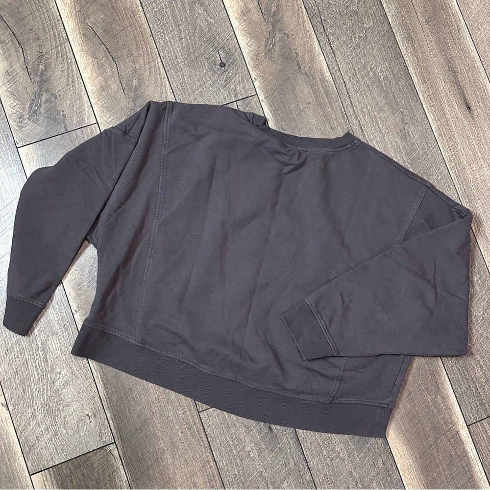 Flx Crop Pullover Sweatshirt