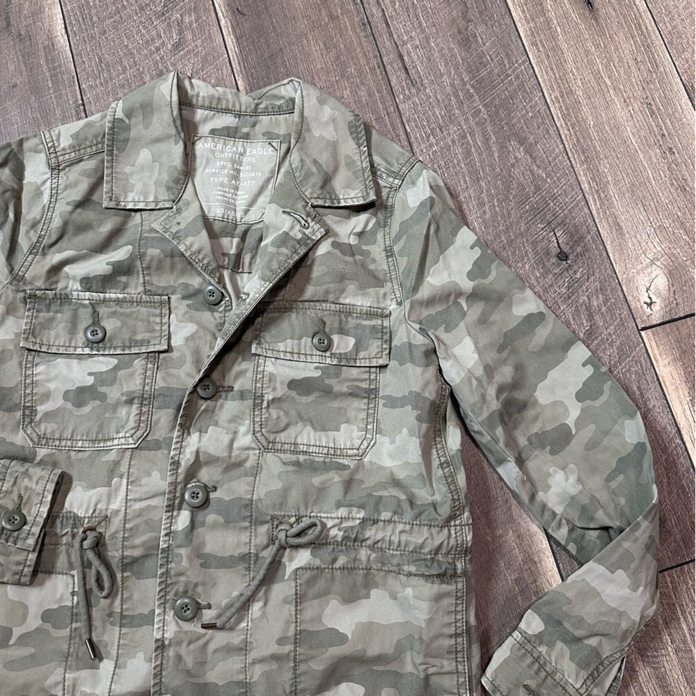 American Eagle Camo Jacket