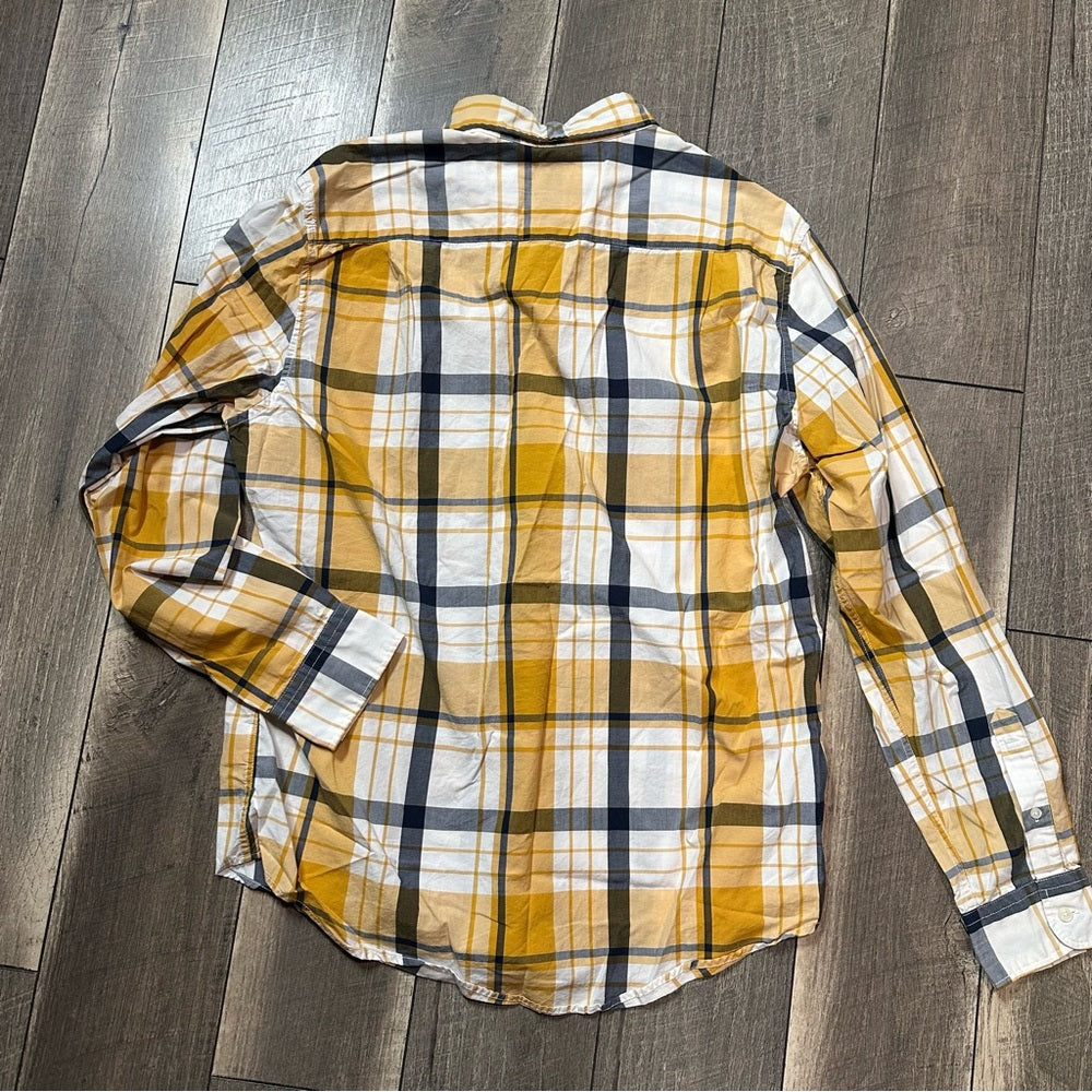 American Eagle Plaid Button Down