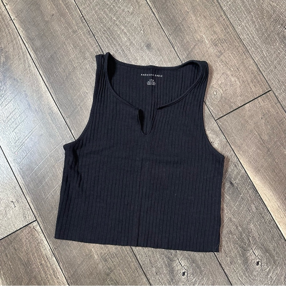 American Eagle Stretchy Crop Tank Top