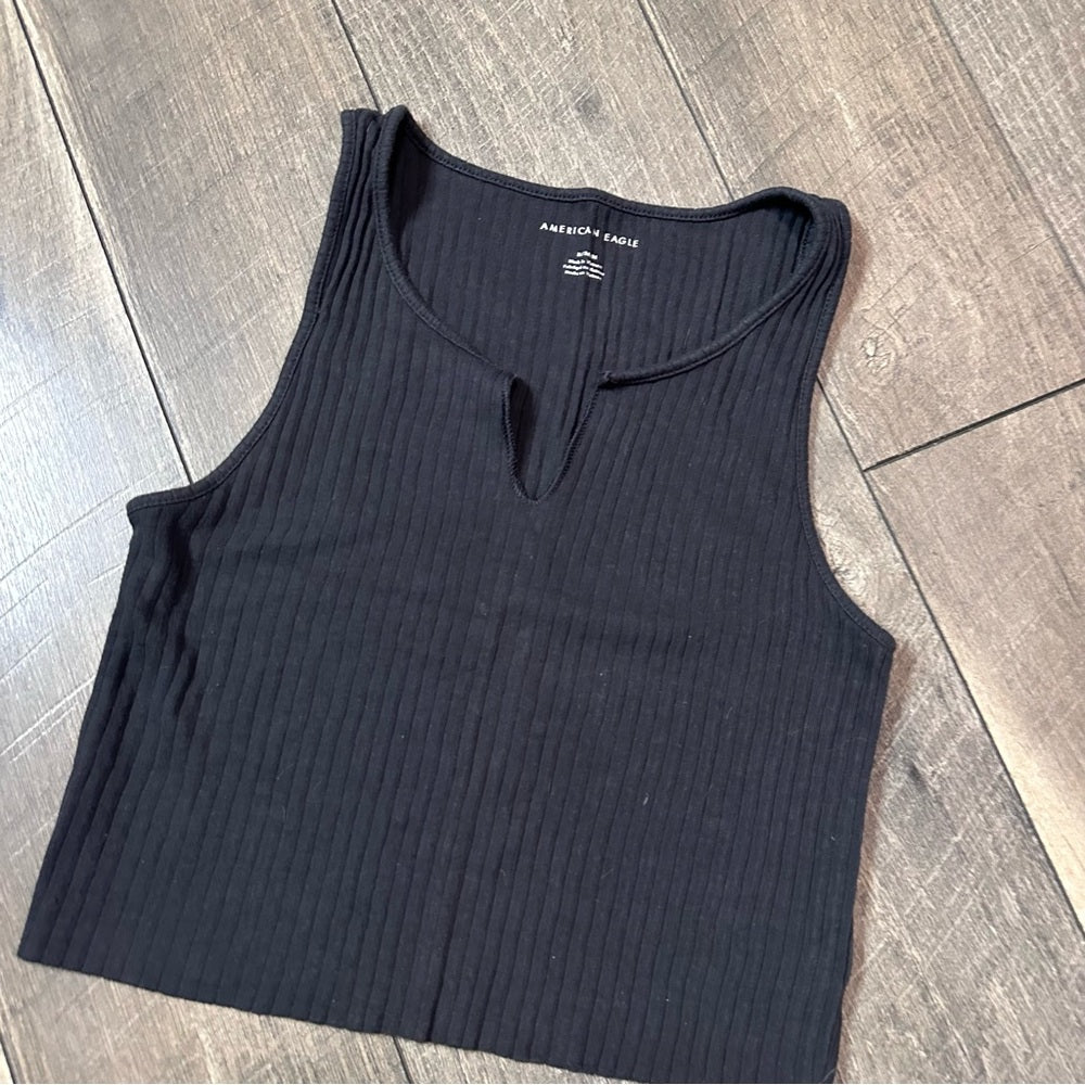 American Eagle Stretchy Crop Tank Top