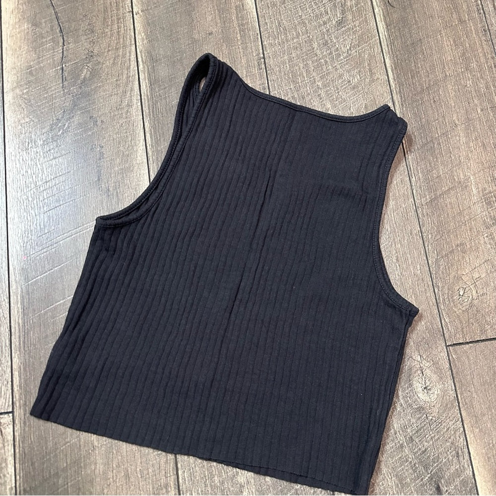 American Eagle Stretchy Crop Tank Top