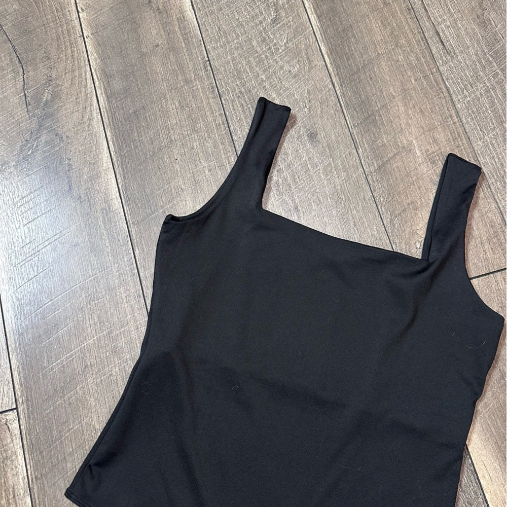 Wearever Black Silky Soft Bodysuit
