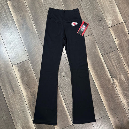 NFL Kancan City Chiefs Crossover Waist Yoga Pants