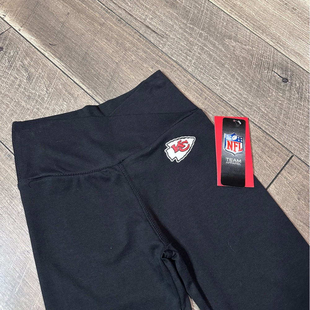 NFL Kancan City Chiefs Crossover Waist Yoga Pants