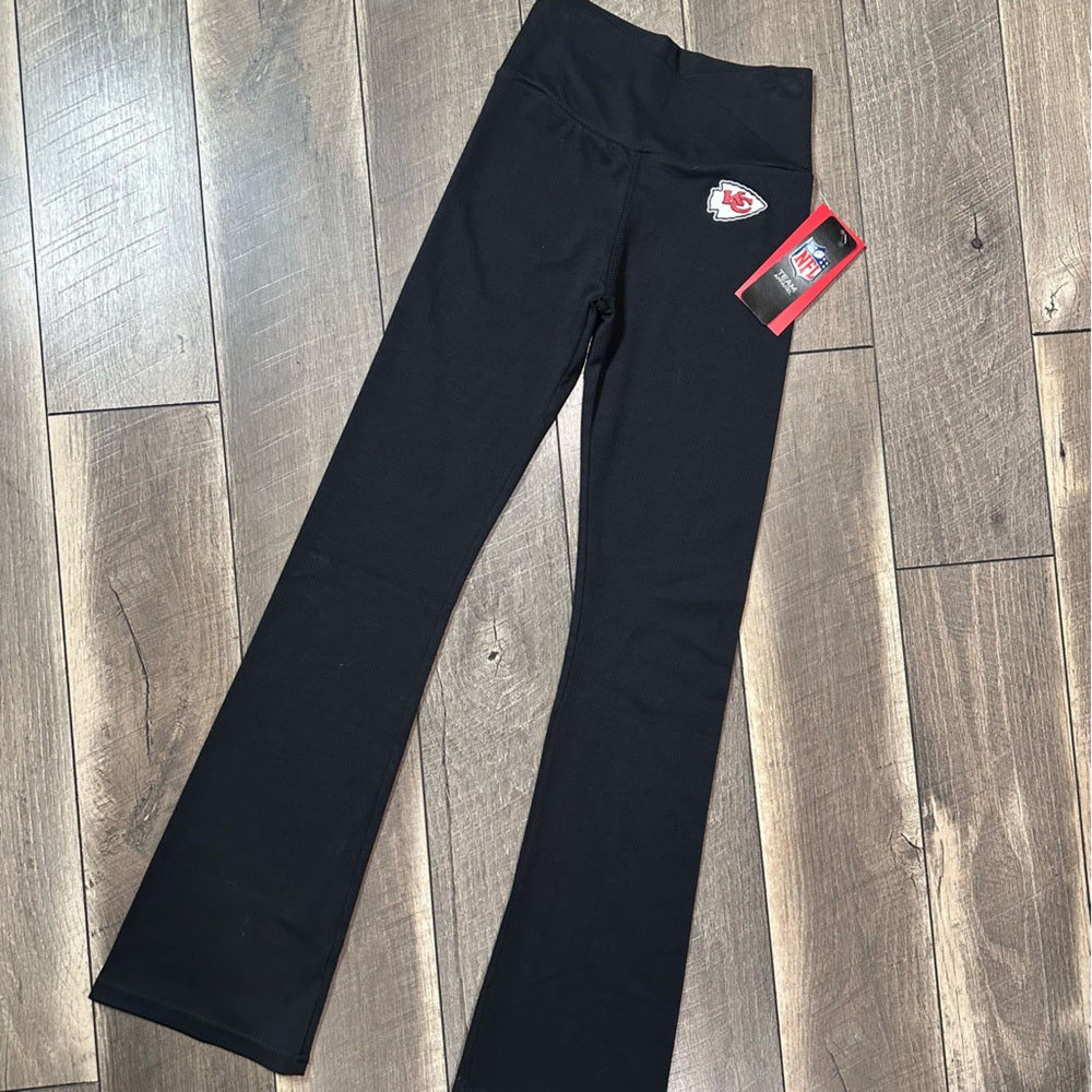 NFL Kancan City Chiefs Crossover Waist Yoga Pants