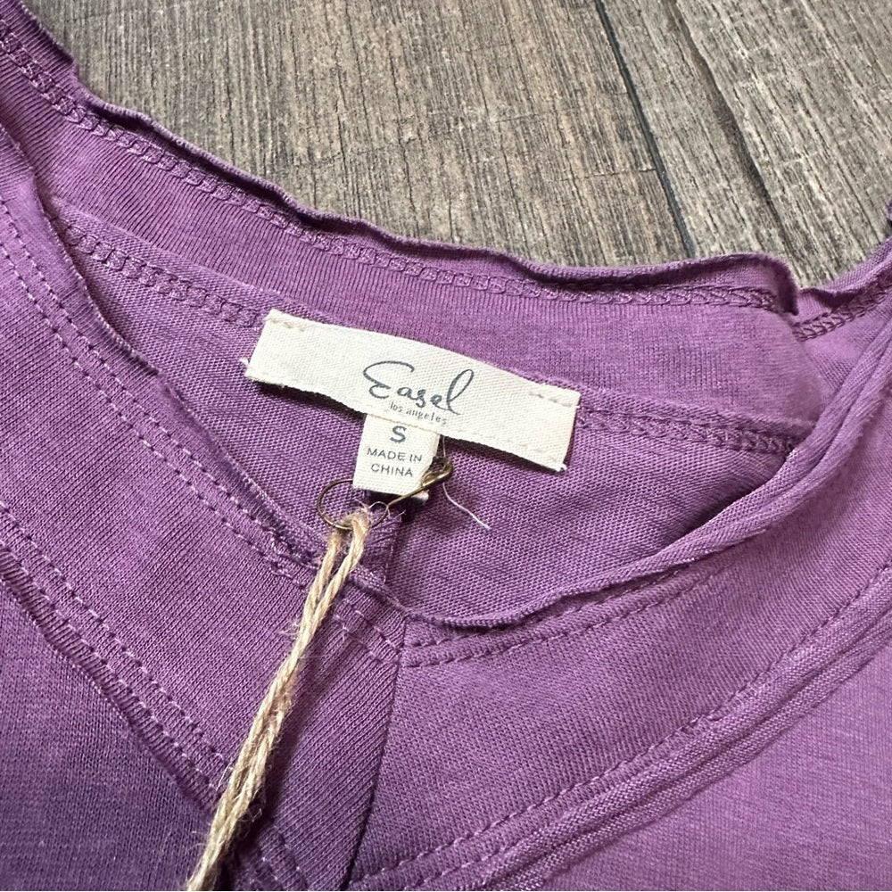 Easel Super Oversized Short Sleeve T-Shirt