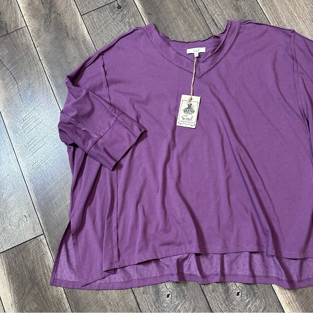 Easel Super Oversized Short Sleeve T-Shirt