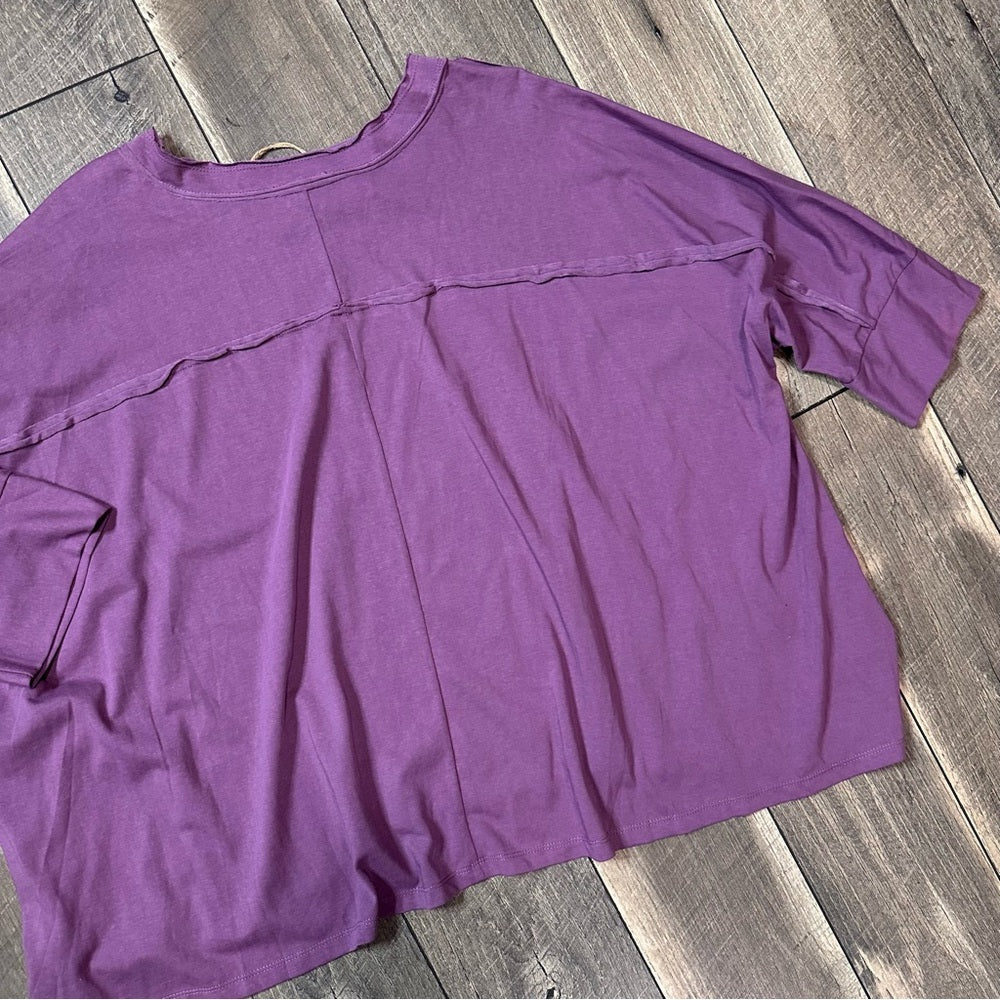 Easel Super Oversized Short Sleeve T-Shirt