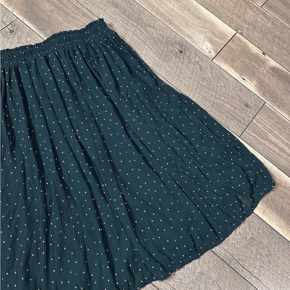 Polagram Lined Polka Dot Skirt