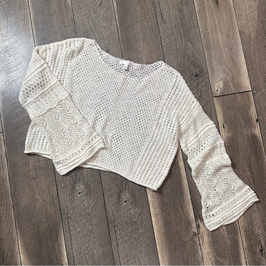 Lauren Conrad Knit Crop Sweater