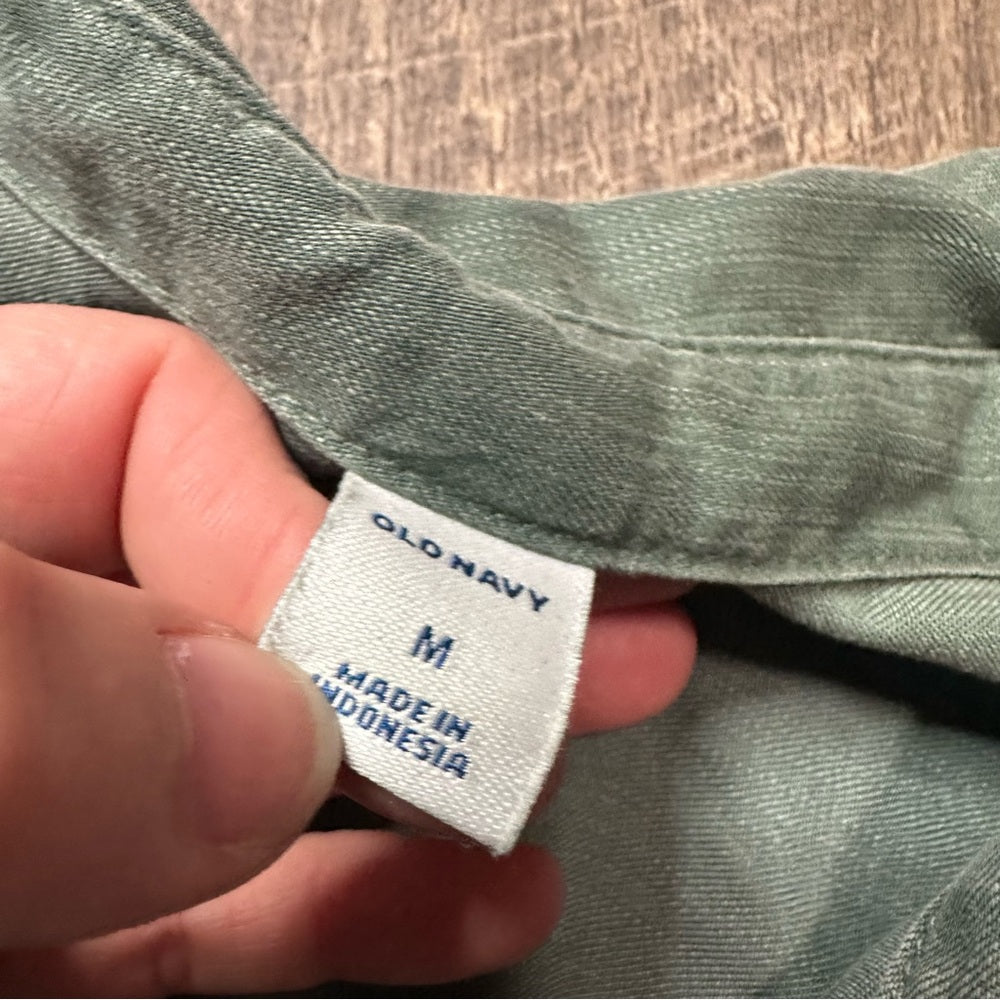 Old Navy Eucalyptus Button Down