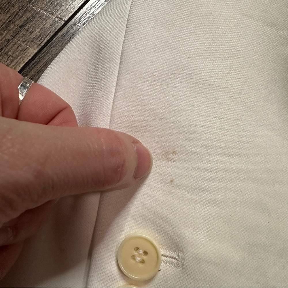 Talbots White Blazer