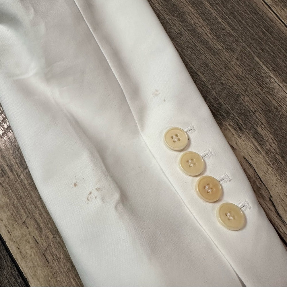 Talbots White Blazer