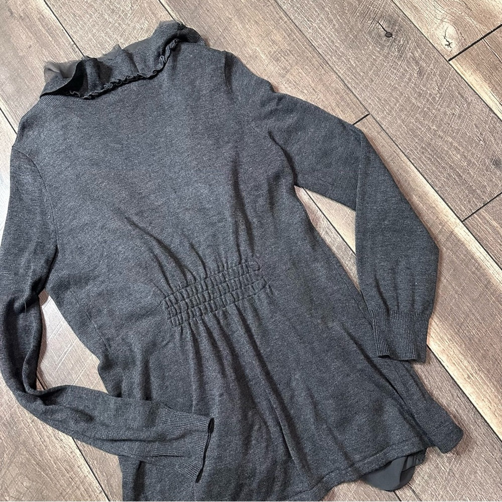 Elle Open Ruffle Cardigan