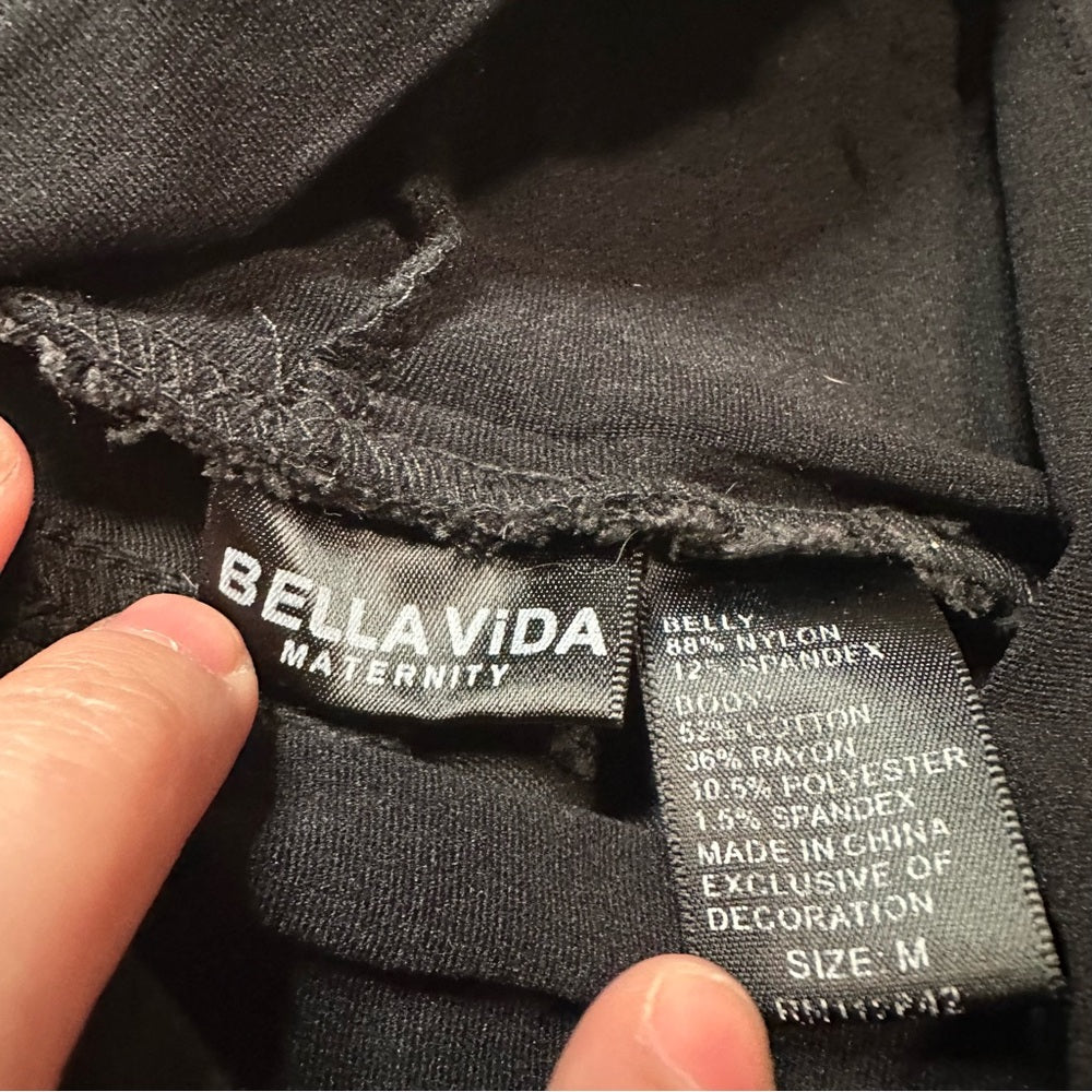 Bella Vida Maternity Black Skinny Jeans