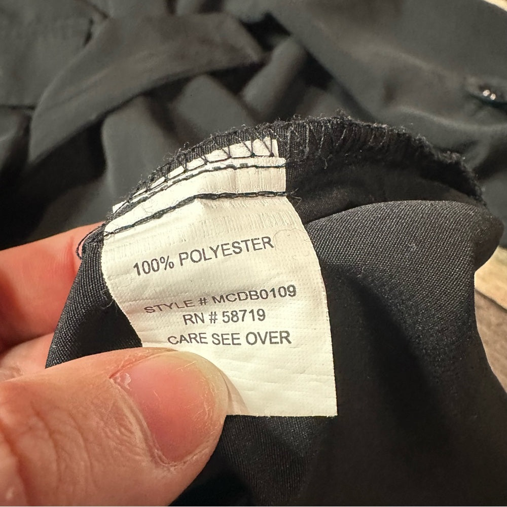 Elementz Black Button Down