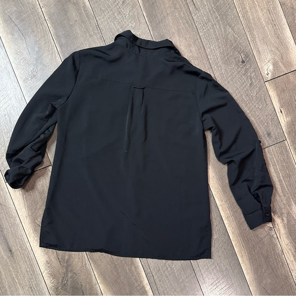Elementz Black Button Down