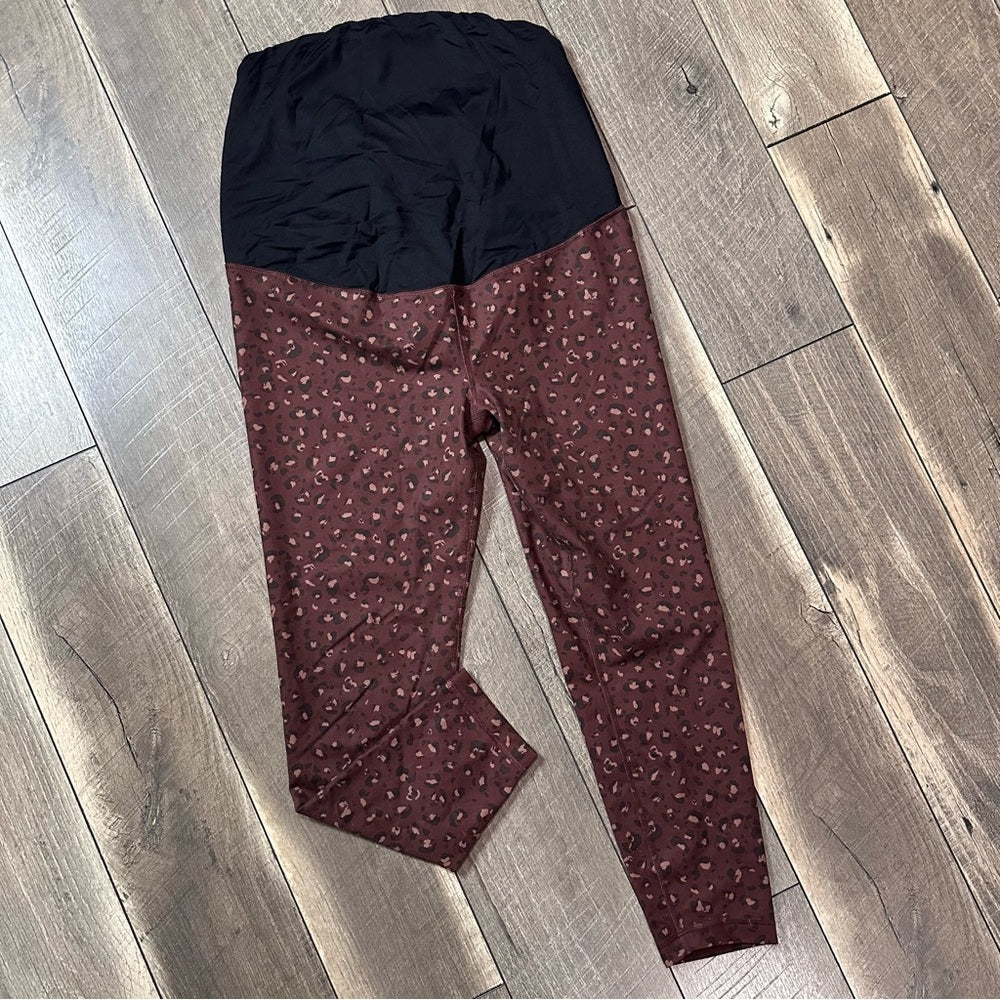 Isabel Maternity Leopard Leggings
