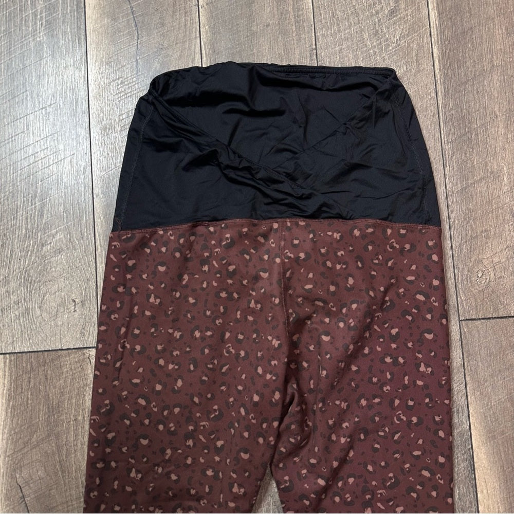 Isabel Maternity Leopard Leggings