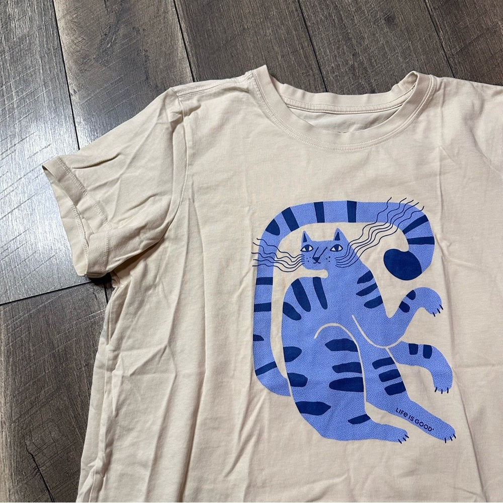 Life is Good Cat T-Shirt