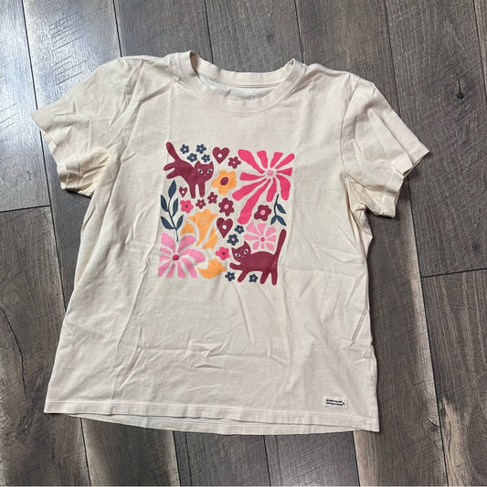 Life is Good Cat T-Shirt