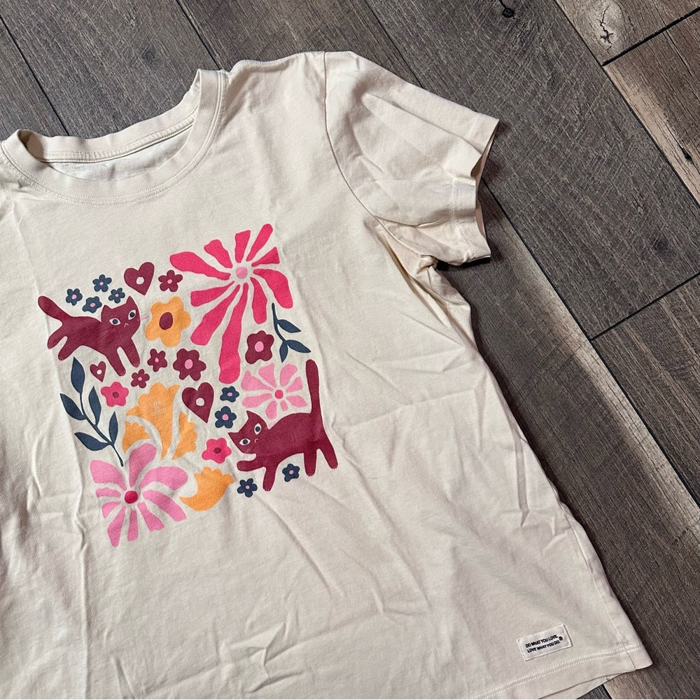 Life is Good Cat T-Shirt