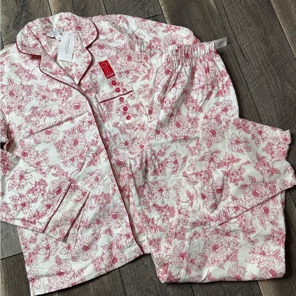 Charter Club Flannel Pajama Set