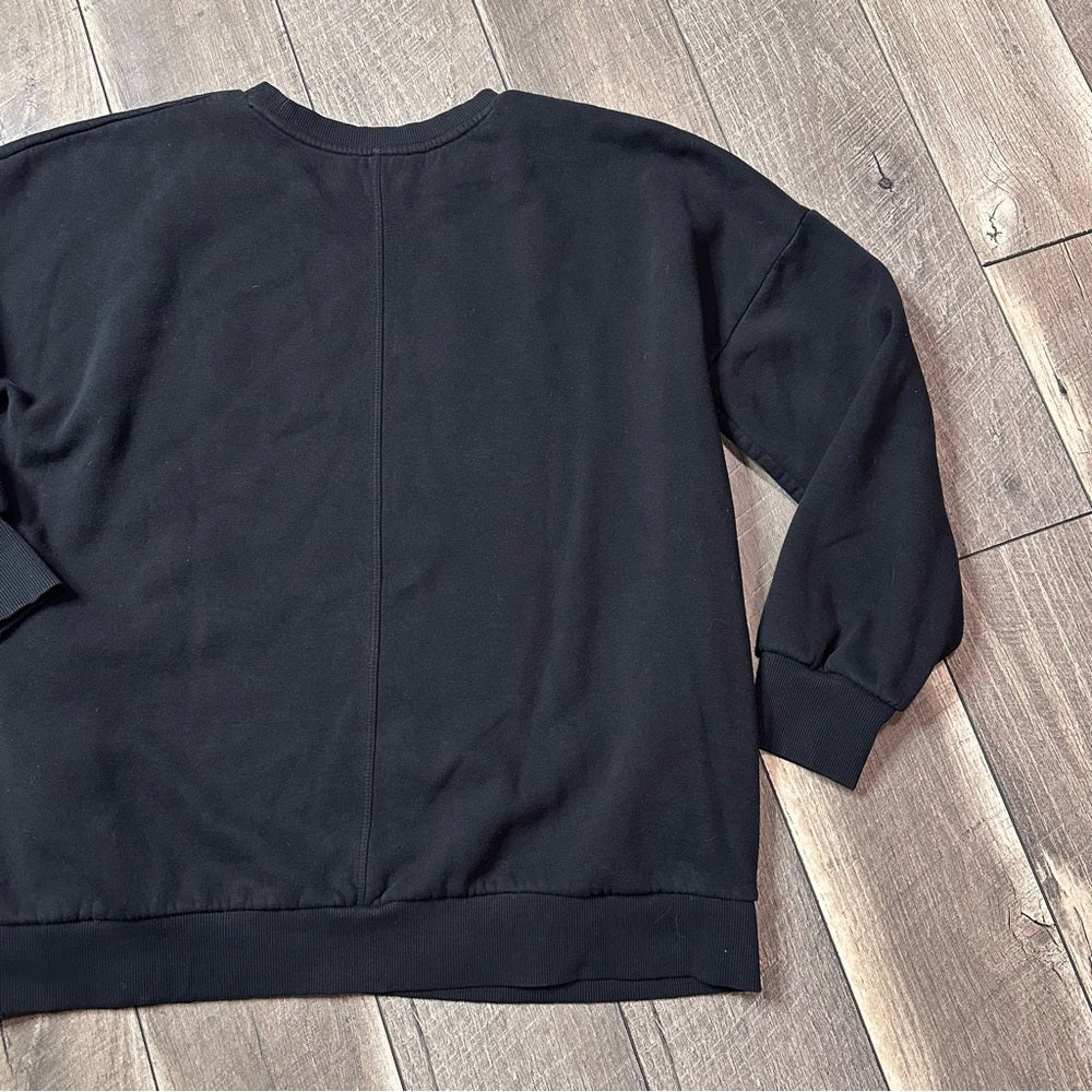 Zenana Crewneck Pullover W/Pockets