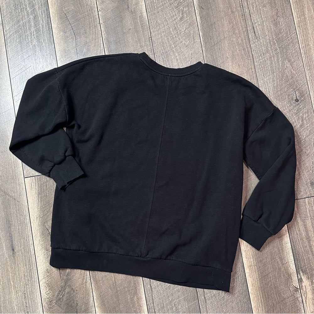 Zenana Crewneck Pullover W/Pockets