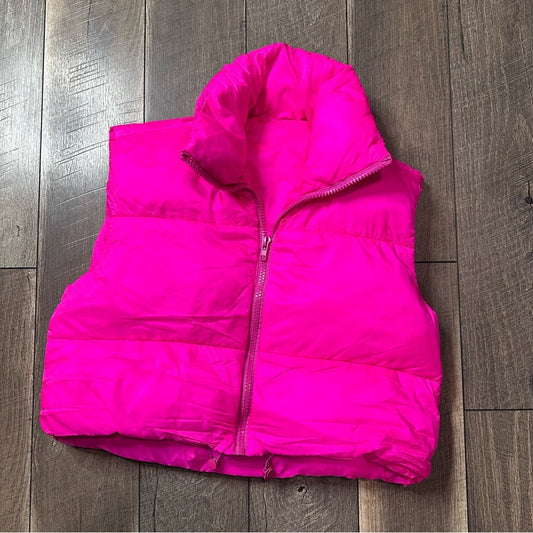 Unbranded Hot Pink Puffer Vest