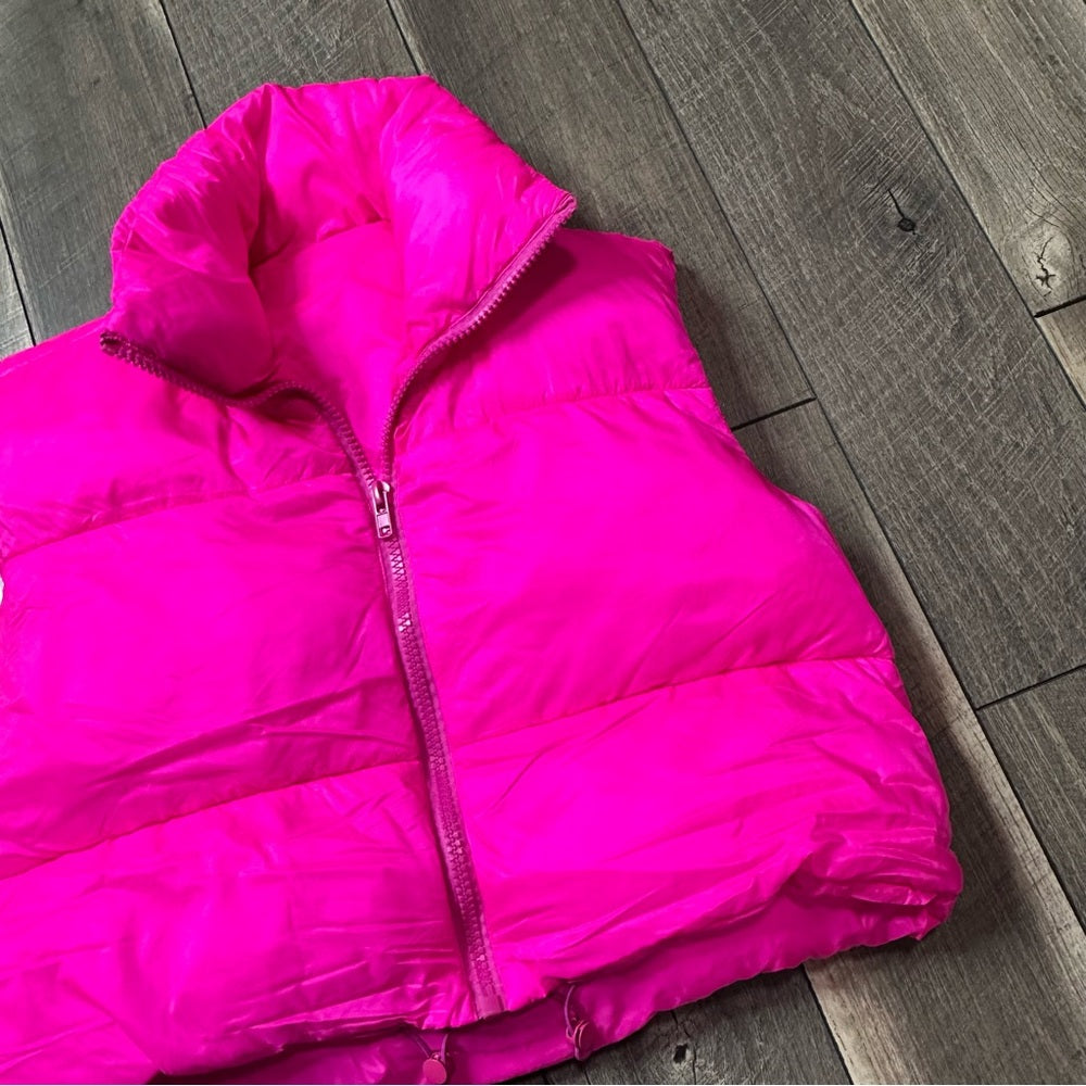 Unbranded Hot Pink Puffer Vest