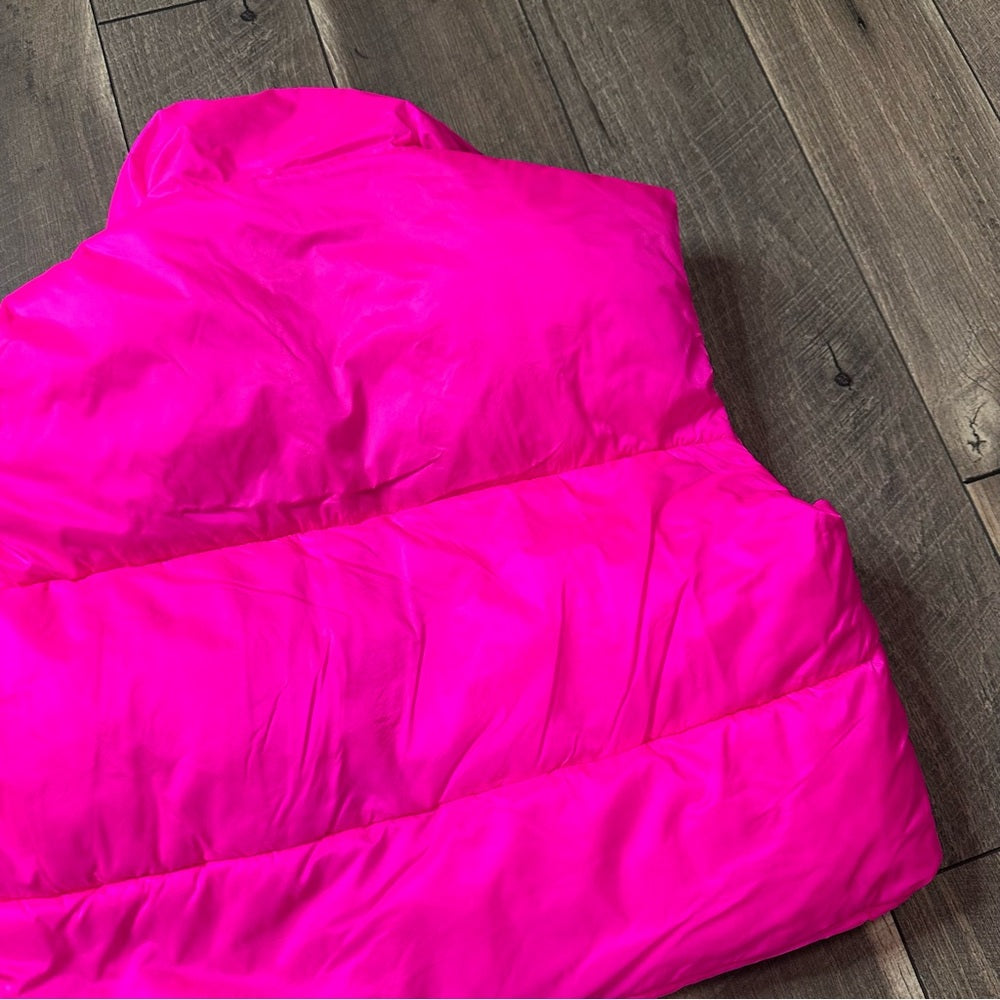 Unbranded Hot Pink Puffer Vest